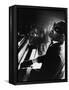 Ray Charles Playing Piano in Concert-Bill Ray-Framed Premier Image Canvas