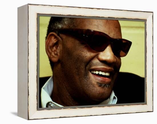 Ray Charles Portrait-null-Framed Stretched Canvas