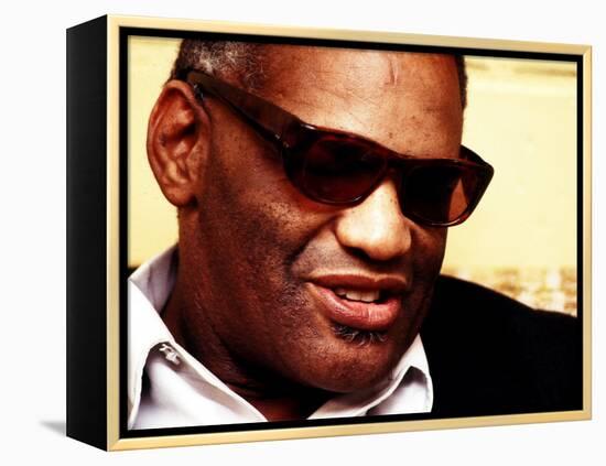 Ray Charles Portrait-null-Framed Stretched Canvas