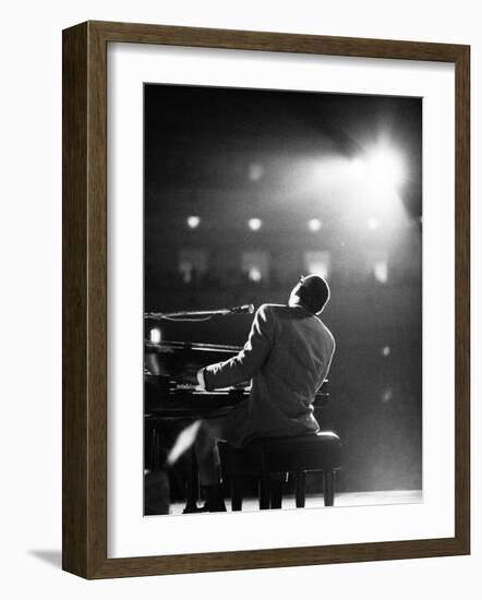 Ray Charles-Bill Ray-Framed Premium Photographic Print