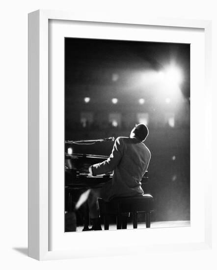 Ray Charles-Bill Ray-Framed Premium Photographic Print