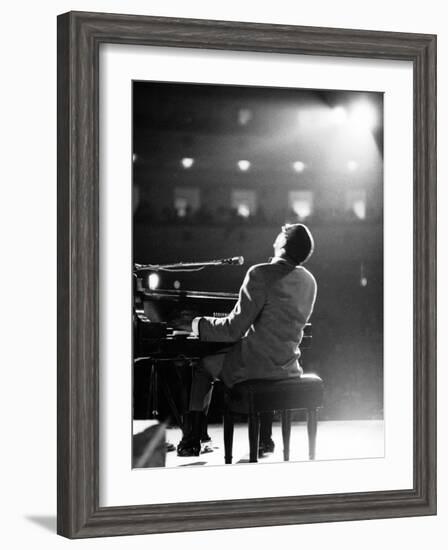 Ray Charles-Bill Ray-Framed Premium Photographic Print