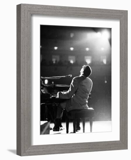Ray Charles-Bill Ray-Framed Premium Photographic Print