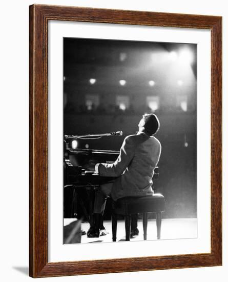 Ray Charles-Bill Ray-Framed Premium Photographic Print