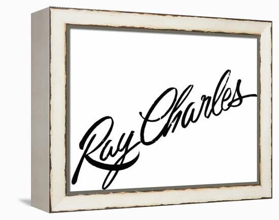 Ray Charles-null-Framed Stretched Canvas