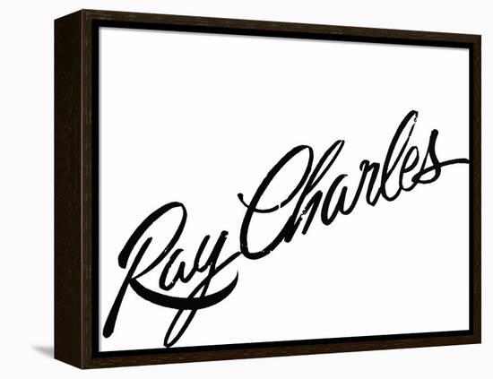 Ray Charles-null-Framed Stretched Canvas