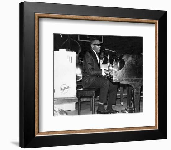 Ray Charles-null-Framed Photo