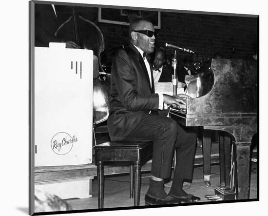 Ray Charles-null-Mounted Photo