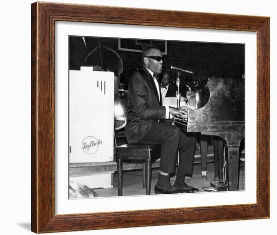 Ray Charles-null-Framed Photo