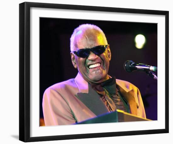 Ray Charles-null-Framed Photo