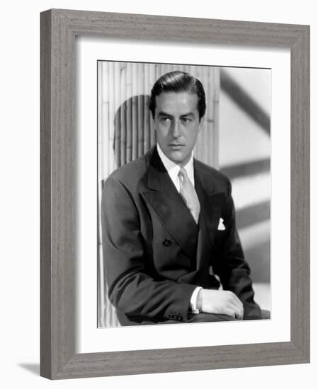 Ray Milland, 1940-null-Framed Photo