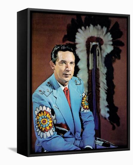 Ray Price-null-Framed Stretched Canvas