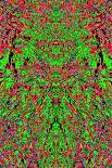 A Multicolored Kaleidoscopic Tapestry-Ray2012-Art Print