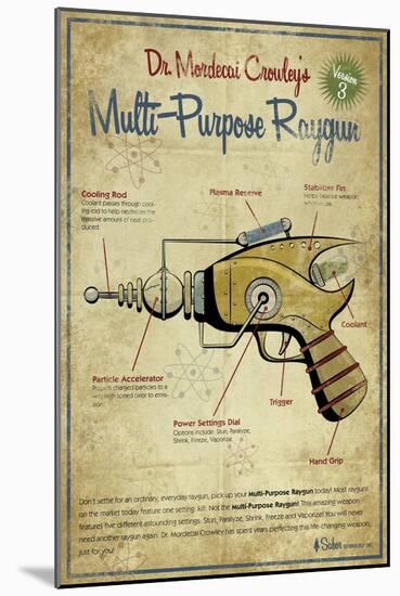 Raygun-Michael Murdock-Mounted Giclee Print