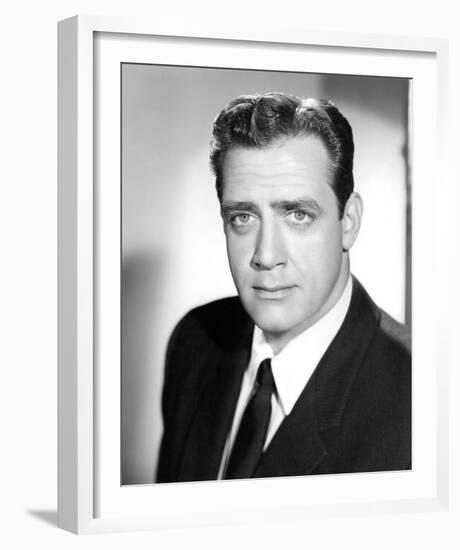 Raymond Burr - Perry Mason-null-Framed Photo