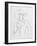 Raymond Radiguet 1921-Roger de La Fresnaye-Framed Giclee Print