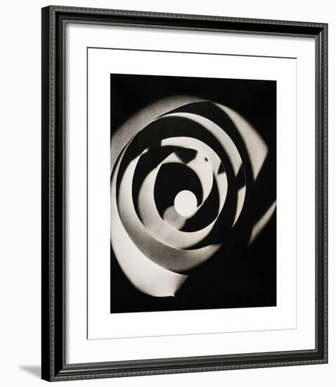 Rayograph Spiral, 1923-Man Ray-Framed Premium Giclee Print