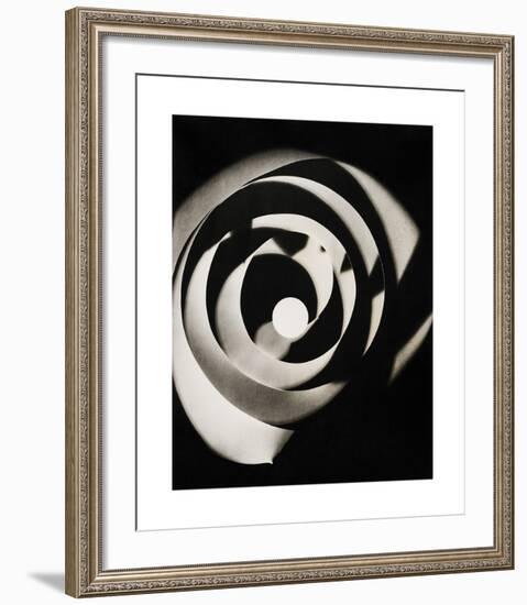 Rayograph Spiral, 1923-Man Ray-Framed Premium Giclee Print