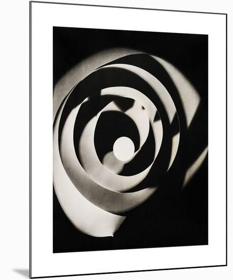 Rayograph Spiral, 1923-Man Ray-Mounted Premium Giclee Print