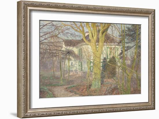 "Rayon de soleil" ou" Zonneschijn", maison de l'artiste à Astène-Emile Claus-Framed Giclee Print