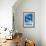 Rays - Visit the Aquarium-Lantern Press-Framed Premium Giclee Print displayed on a wall