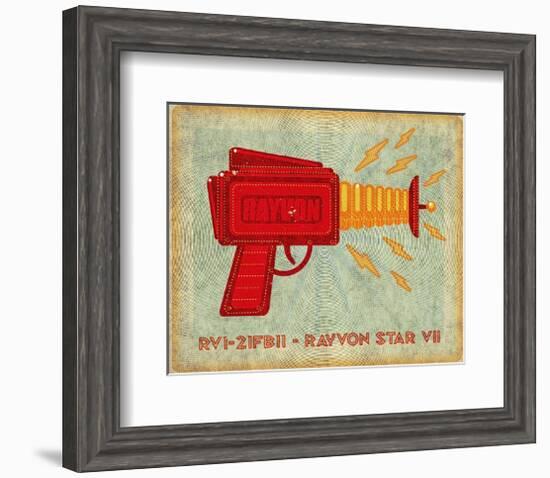 Rayvon Star VII-John Golden-Framed Art Print