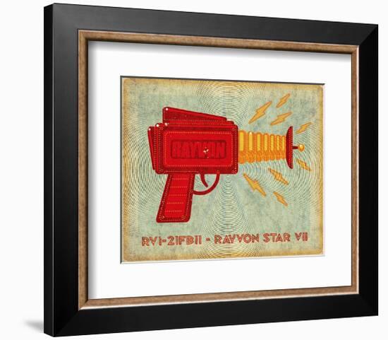 Rayvon Star VII-John Golden-Framed Art Print