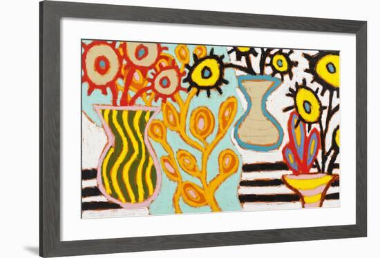 Razzle Dazzle, c.2009-Gordon Hopkins-Framed Serigraph