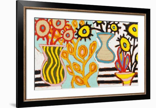 Razzle Dazzle, c.2009-Gordon Hopkins-Framed Serigraph