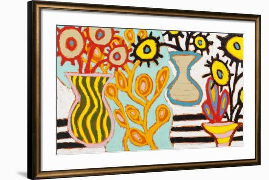 Razzle Dazzle, c.2009-Gordon Hopkins-Framed Serigraph