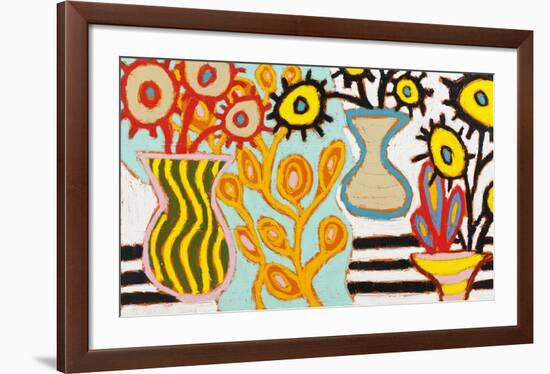 Razzle Dazzle, c.2009-Gordon Hopkins-Framed Serigraph