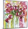 Razzle Dazzle Tulips-Amanda J^ Brooks-Mounted Giclee Print