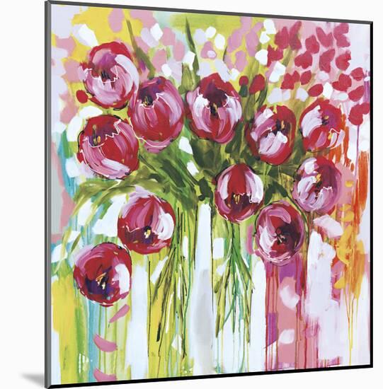 Razzle Dazzle Tulips-Amanda J^ Brooks-Mounted Giclee Print