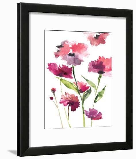 Razzleberry Blossoms-Rebecca Meyers-Framed Art Print