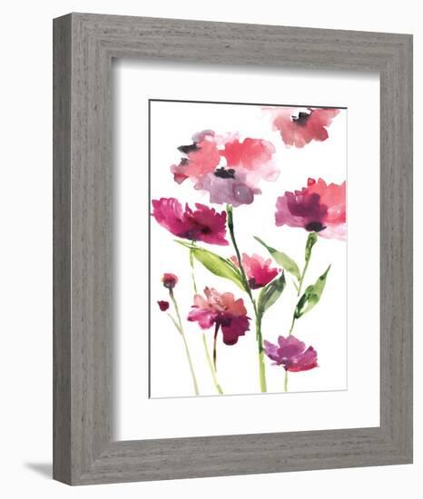 Razzleberry Blossoms-Rebecca Meyers-Framed Giclee Print