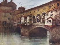Florence, Ponte Vecchio-RC Goff-Framed Photographic Print