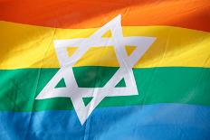 Israel Rainbow Flag-RDStockPhotos-Premier Image Canvas