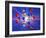 RDX Explosive, Molecular Model-Laguna Design-Framed Photographic Print