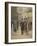 Re-Entry to the Chambres Des Deputes: Three Ghosts-French-Framed Giclee Print