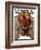 "Re -print of "Bronze Lincoln"," Saturday Evening Post Cover, February 1, 1976-Joseph Christian Leyendecker-Framed Giclee Print