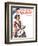 "Re-print of "Colonial Drummer"," Saturday Evening Post Cover, July/Aug 1976-Joseph Christian Leyendecker-Framed Giclee Print