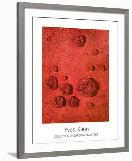 RE26-Yves Klein-Framed Art Print