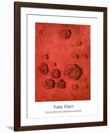 RE26-Yves Klein-Framed Art Print