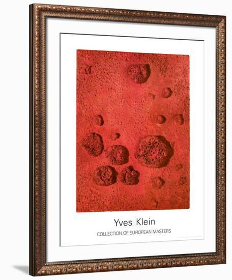 RE26-Yves Klein-Framed Art Print