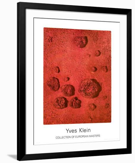 RE26-Yves Klein-Framed Art Print