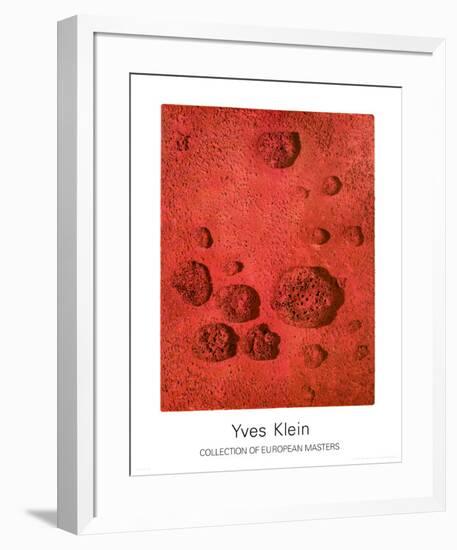 RE26-Yves Klein-Framed Art Print