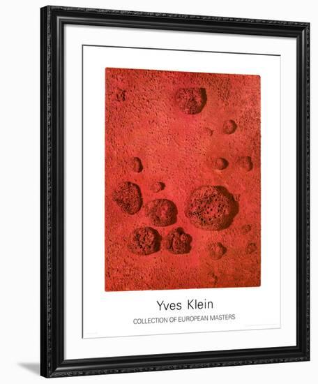 RE26-Yves Klein-Framed Art Print