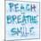 Reach, Breathe, Smile-SD Graphics Studio-Mounted Art Print