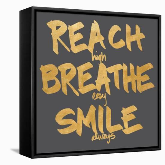 Reach, Breathe, Smile-SD Graphics Studio-Framed Stretched Canvas