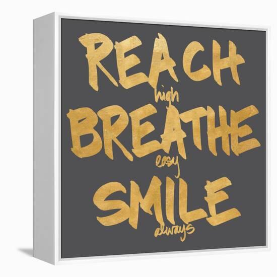 Reach, Breathe, Smile-SD Graphics Studio-Framed Stretched Canvas